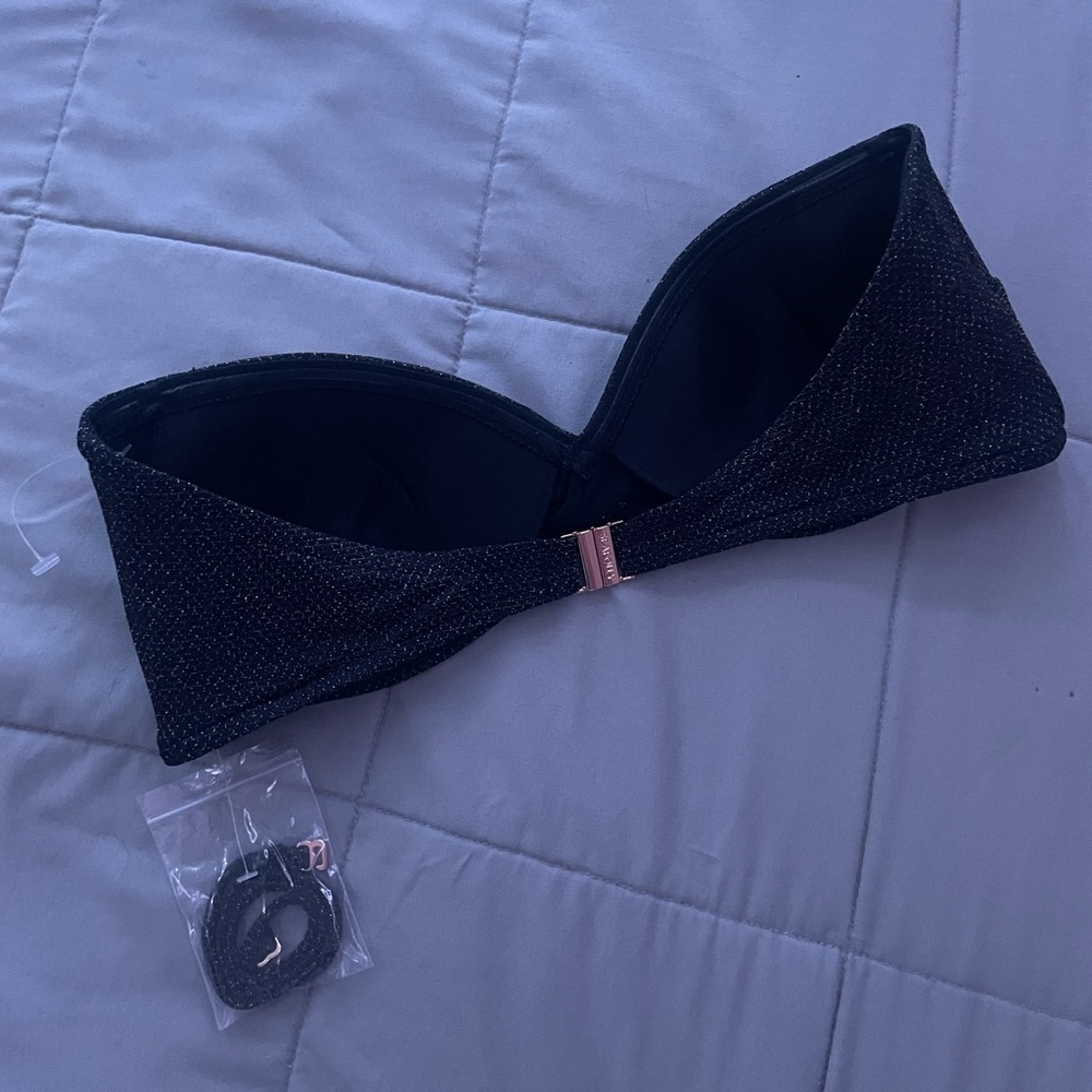 Seafolly Stardust Twist Bandeau Bikini Top | Women’s Bikini Top | NWOT - Picture 5 of 14